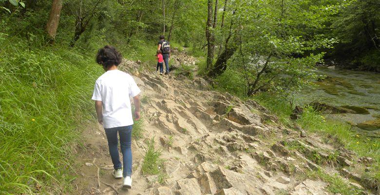 Imagen la Ruta a la Olla de San Vicente con los niños