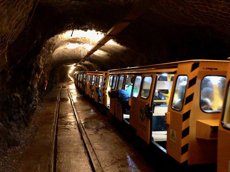 Photo de l'intérieur de l'écomusée minier de Samuño (Langreo)