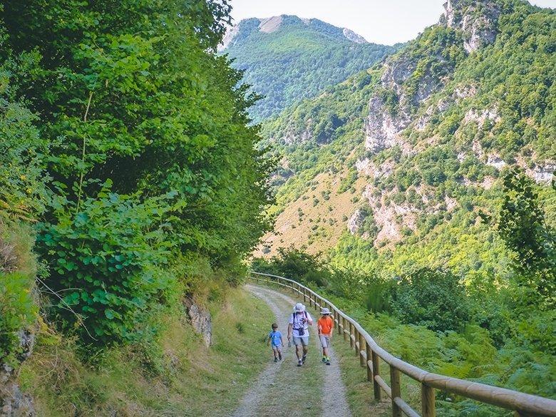 Image du sentier accessible de Pola de Somiedo