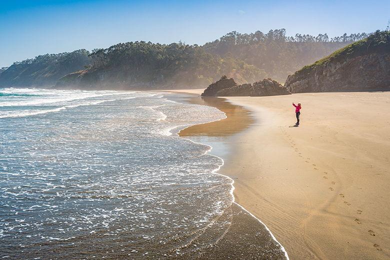 Otur praia em Valdés