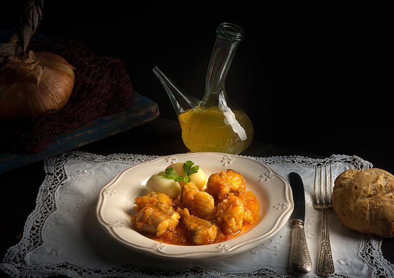 Bild eines Pixin-Gerichts (Seeteufel)