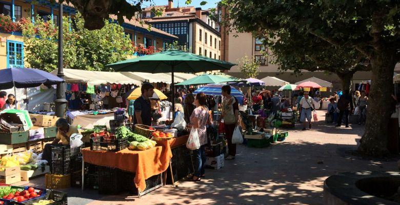 Photo du marché d'El Fontán (Oviedo)