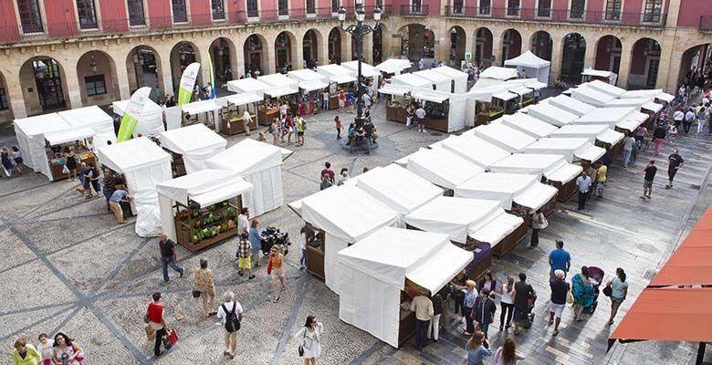 Photo du marché artisanal et bio de Gijón