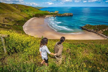 Playa de Torimbia y Portacos