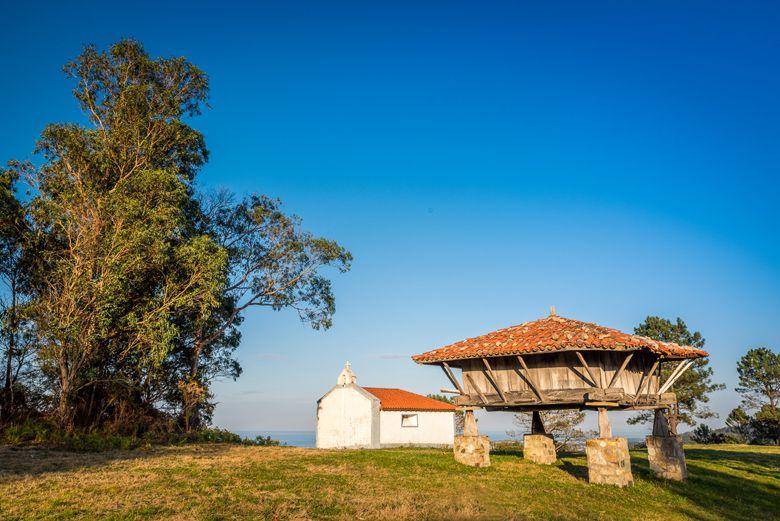 Imagen del Pico San Roque en Cudillero