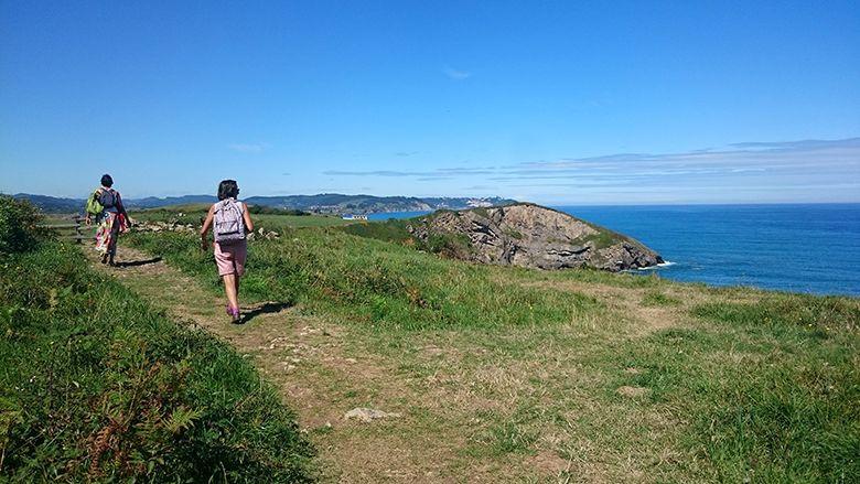 Image of the Coastal Path in Caravia