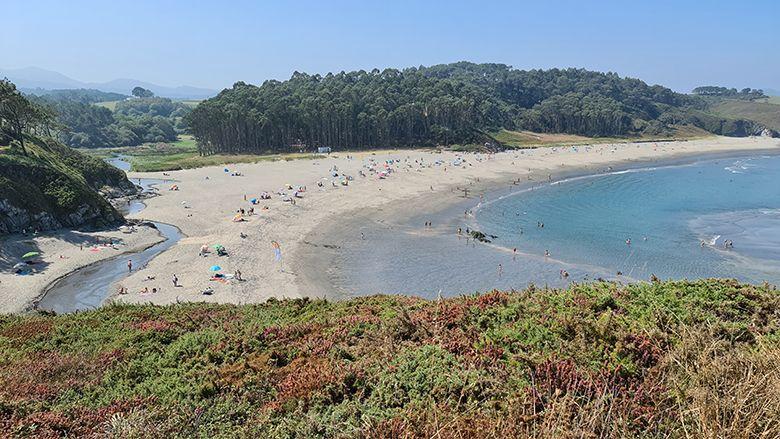 Imagen de la Playa de Frexulfe (Navia)