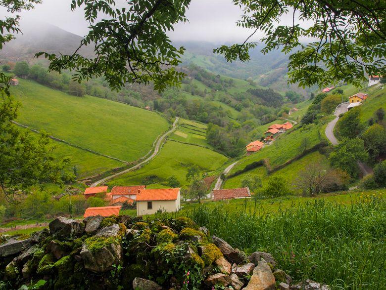 Imagen de la braña de Lendepeña (Valdés)