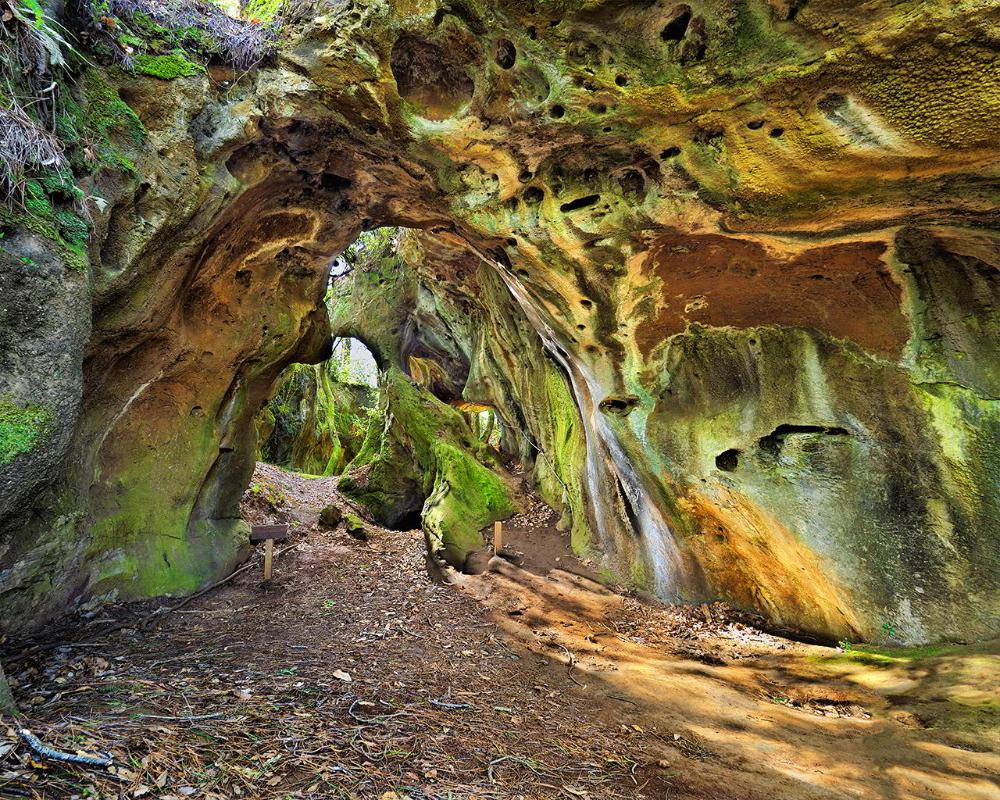 Imagen fondo de escritorio - Cuevas de Andina, El Franco