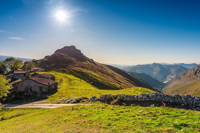 Imagen de la majada de Tebrandi (Asiegu, Cabrales)