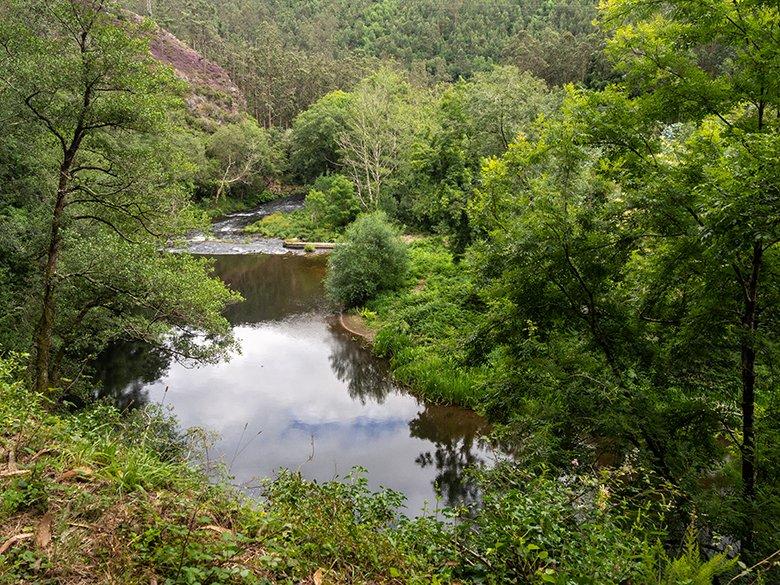 Imagem do trajeto dos caminhos-de-ferro