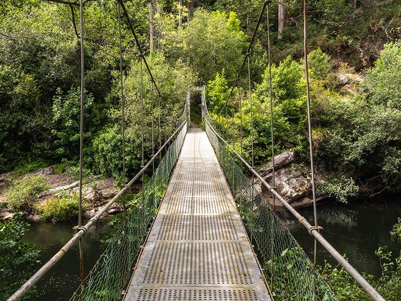 Imagem do trajeto dos caminhos-de-ferro