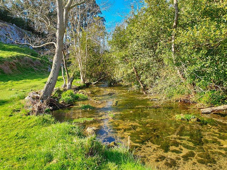 Imagem de La senda del río Guadamía (Caminho do rio Guadamía)