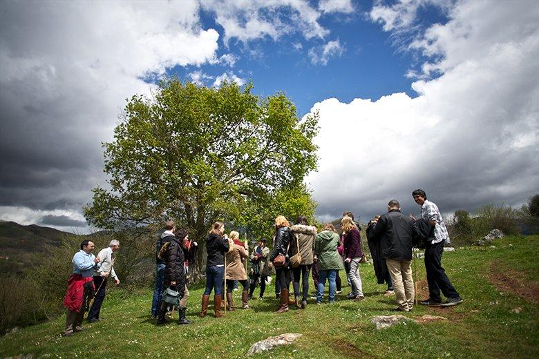 Image of the Cheese and Cider Route in Asiegu (Cabrales)