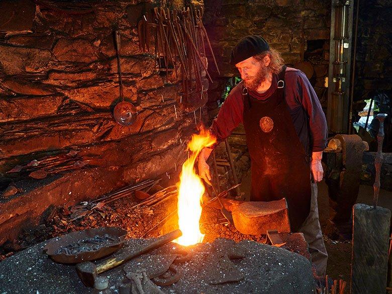 Bild eines Eisenhändlers in Mazonovo