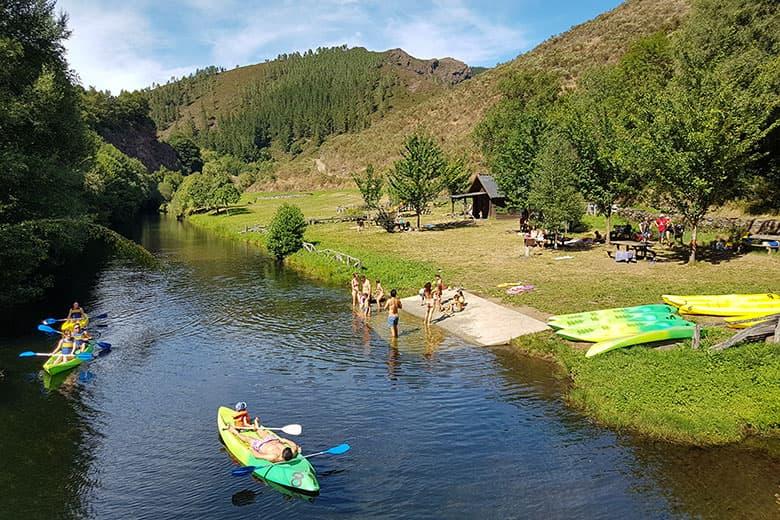 Imagen de la Playa fluvial de Ferreira (Santa Eulalia de Oscos)