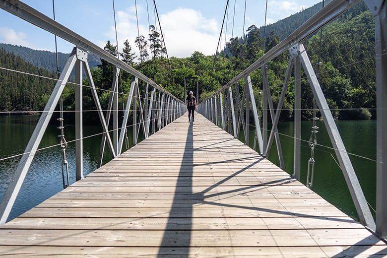 Image de l'itinéraire du pont suspendu de l'Illano