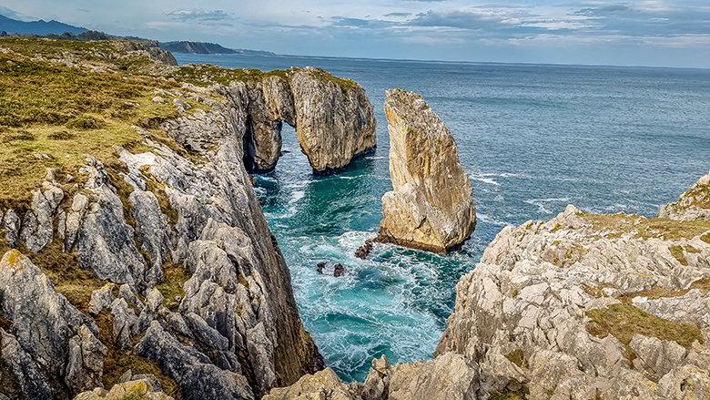 Image des falaises de l'enfer (Ribadesella)