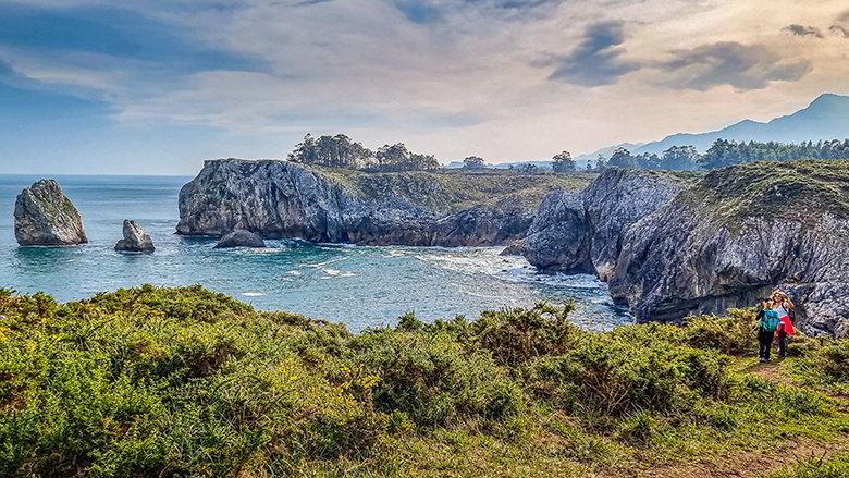 Image des falaises de l'enfer (Ribadesella)