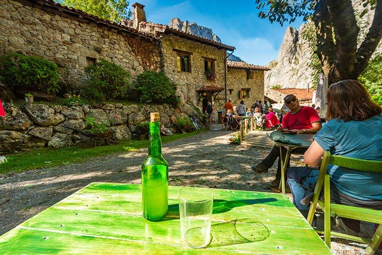 Immagine di una terrazza a Bulnes (Cabrales)