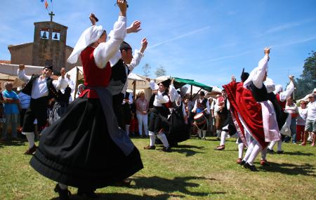 Traditioneller Markt von Oles