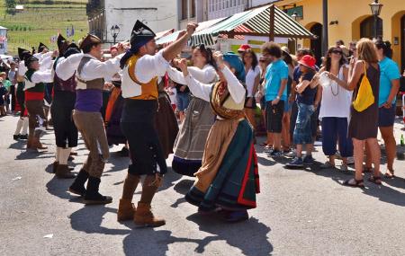 Fiesta Tag der Dörfer von Asturien