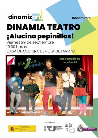 ¡Alucina pepinillos! Teatro en Laviana