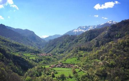 Sobrefoz desde la carretera que sube a San Xuan/San Juan de Beleño - Ponga