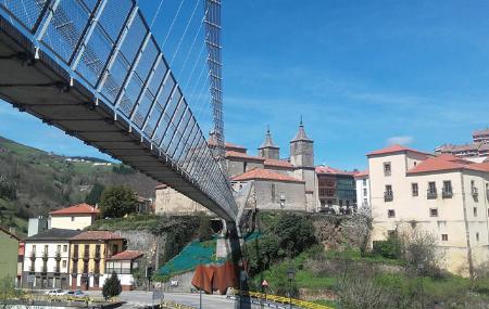 Bridge and Basilica in Cangas del Narcea