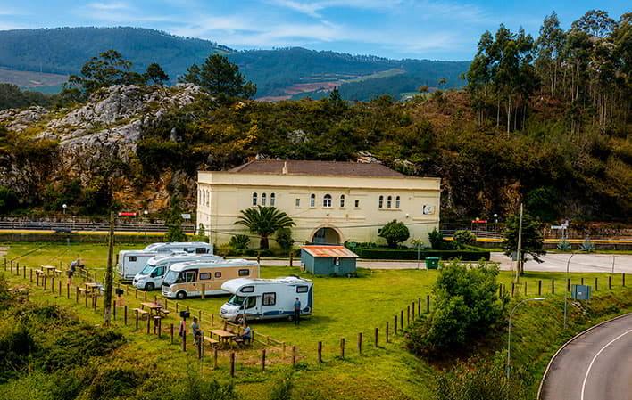 Go to Image Luarca motorhome site
