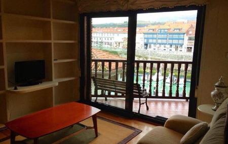 Apartamento Puerto de Llanes Salón