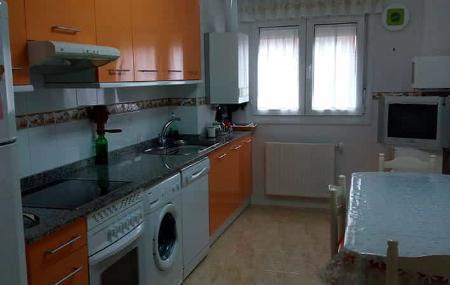 Apartamento Rio Sella Cocina