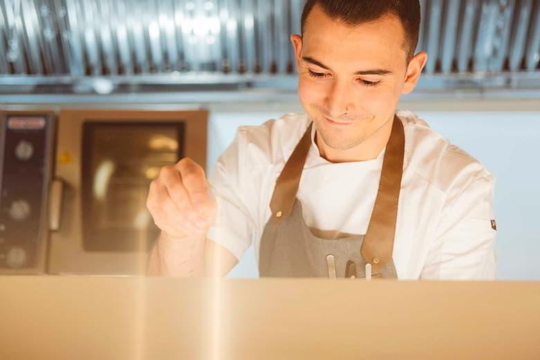 Imagen del cocinero Daniel Silvestre
