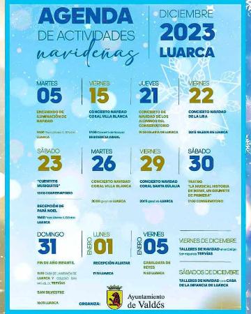 Actividades navideñas en Luarca. Valdés