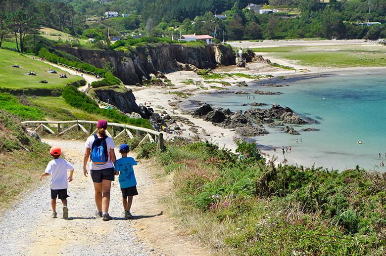 Imagem da Área Recreativa da Praia de Porcía (El Franco)