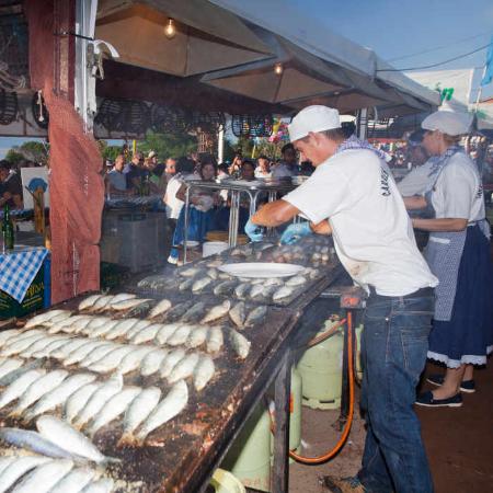 Fête de la sardine. Carreño