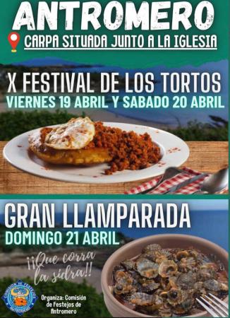 X Festival de tortos y llámpares de Antromero