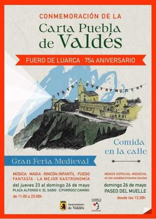 Conmemoración de la Carta Puebla de Valdés