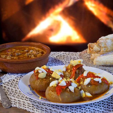 Fest der gefüllten Zwiebeln. San Martín del Rey Aurelio