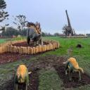 Imagen Del Triásico al Cretácico: Una visita por los dinosaurios del jardín del museo. Visita guiada en Colunga