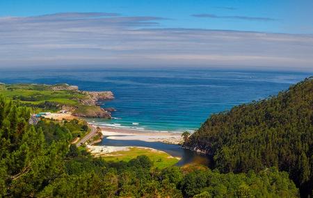 Praia de San Antolin e Rio Bedon