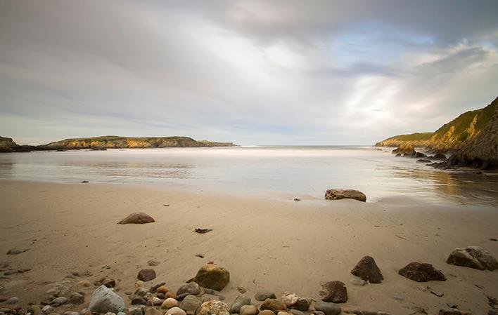 Gehe zu Bild Strand Santa Gadea/Pantorga (A Ribeira)