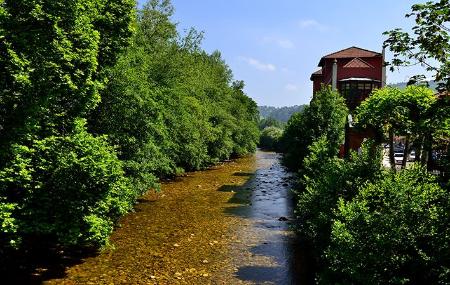 Il fiume Trubia nel comune di Oviedo