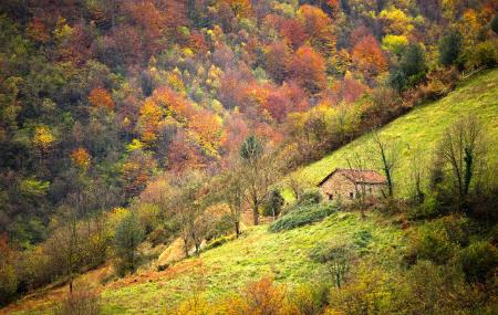 Landscape of the municipality of Lena