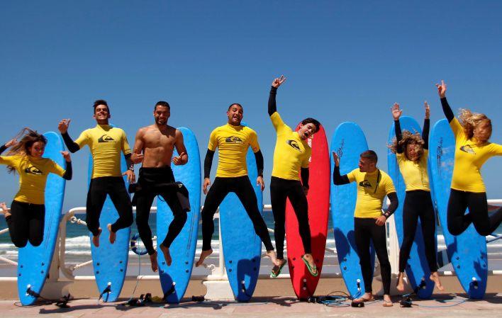 Gehe zu Bild Escuela de Surf Ribadesella