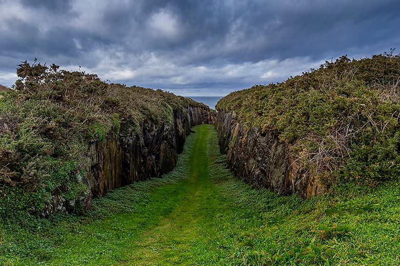 Imagen del Castro de Cabo Blanco (El Franco)
