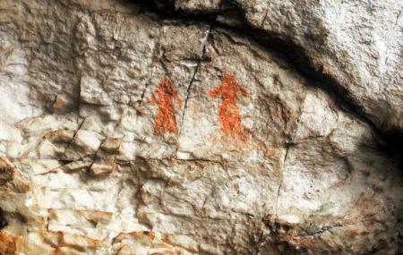 Grotte de démonstration, peintures